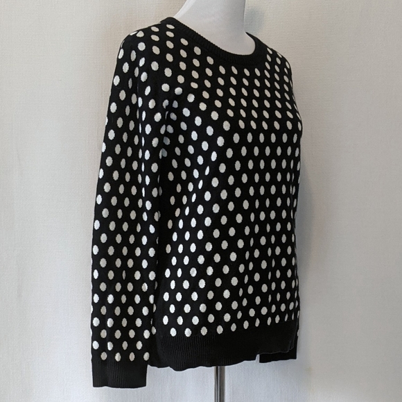 *SOLD* 41 Hawthorn Gideon Polka Dot Women's Sweater | L - Picture 2 of 7